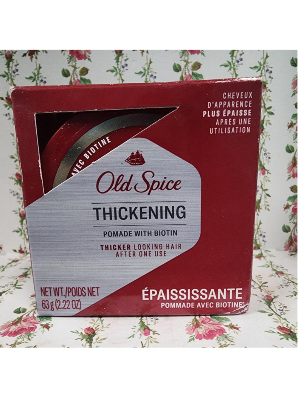 Old Spice Thickening Pomade with Biotin
Thicker looking hair after one use
#olds